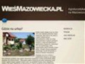 Tereny wiejskie Mazowsze