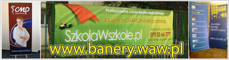 tanie banery drukowane